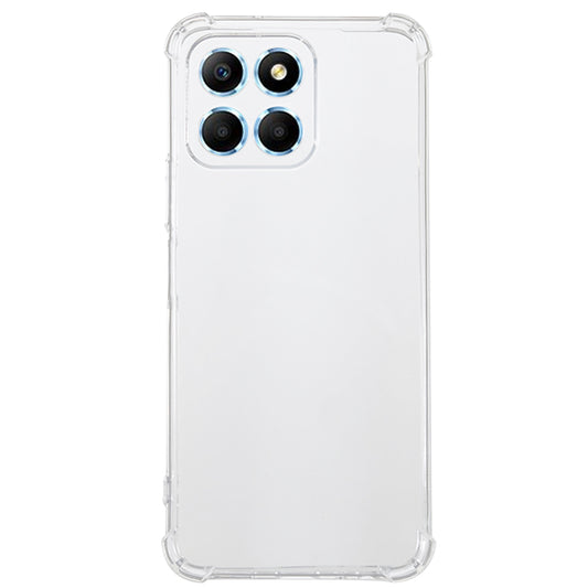 For Honor X8 5G Drop-proof Corner Phone Case Transparent Soft TPU Phone Cover