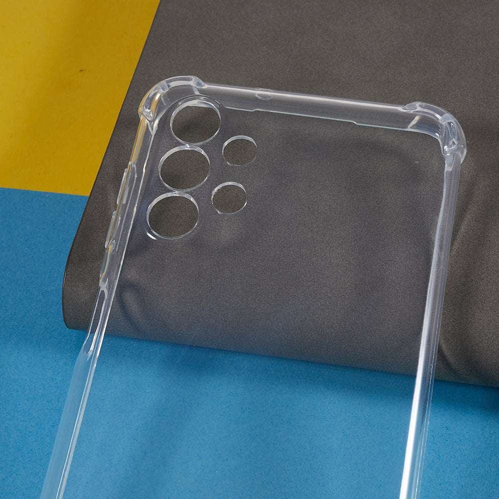 For Samsung Galaxy A13 4G Shockproof Corner Phone Case Flexible TPU Clear Phone Cover