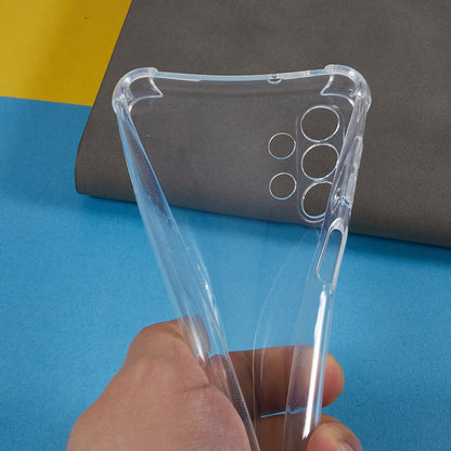 For Samsung Galaxy A13 4G Shockproof Corner Phone Case Flexible TPU Clear Phone Cover