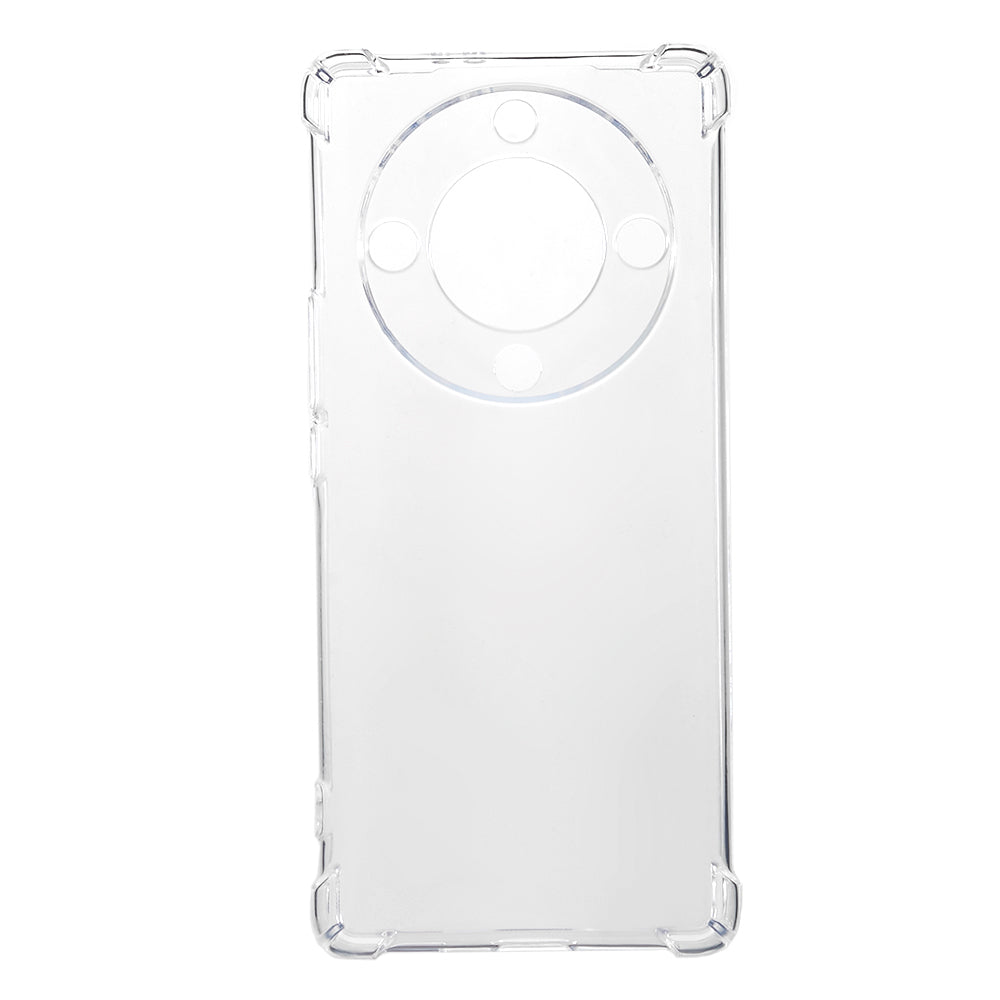 Soft TPU Phone Case for Honor X9a 5G , Reinforced Corner Drop-proof Transparent Cover