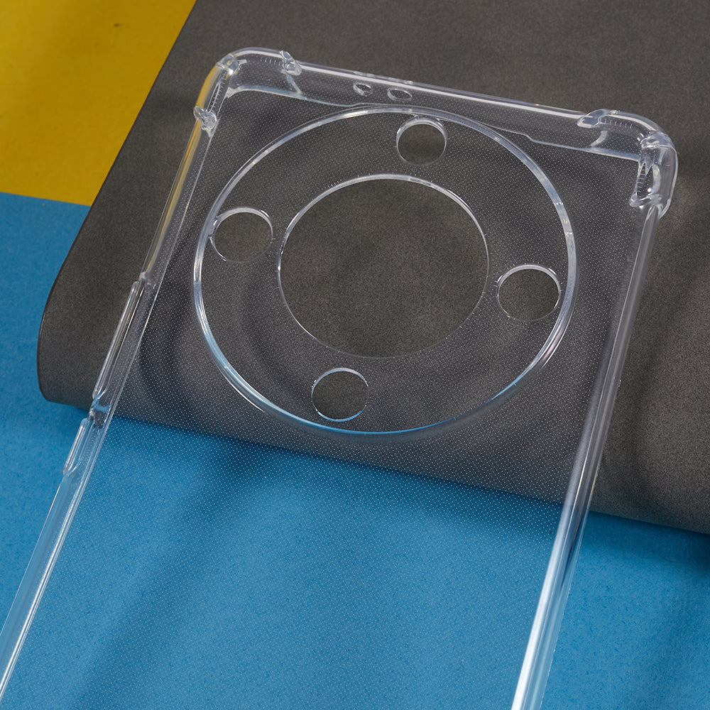 Soft TPU Phone Case for Honor X9a 5G , Reinforced Corner Drop-proof Transparent Cover