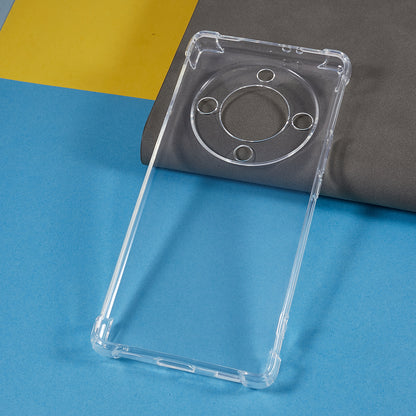 Soft TPU Phone Case for Honor X9a 5G , Reinforced Corner Drop-proof Transparent Cover