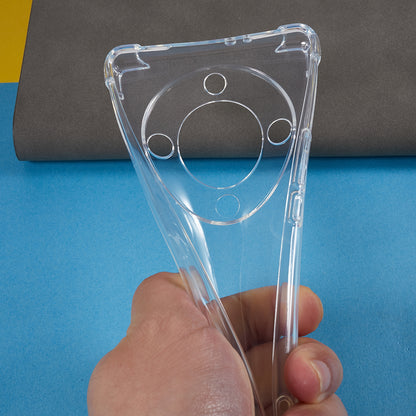 Soft TPU Phone Case for Honor X9a 5G , Reinforced Corner Drop-proof Transparent Cover