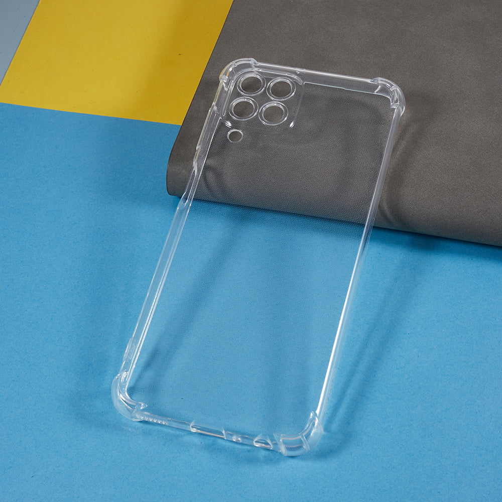 For Samsung Galaxy M33 5G (Global Version) Anti-drop Phone Cover Soft TPU Clear Phone Case