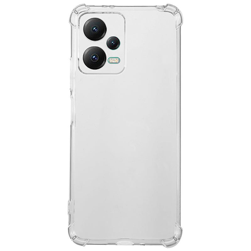 Clear Cover for Xiaomi Redmi Note 12 5G (India) / (Global) / Poco X5 5G Reinforced Corners Anti-drop TPU Phone Case