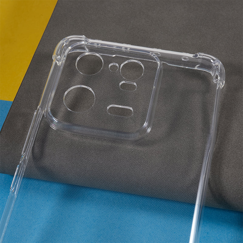 Transparent TPU Shell for Xiaomi 13 Pro 5G Reinforced Corners Anti-drop Cover Phone Protective Case