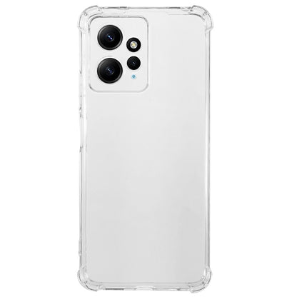 For Xiaomi Redmi Note 12 4G Flexible TPU Phone Case Reinforced Corners Anti-drop Transparent Cover