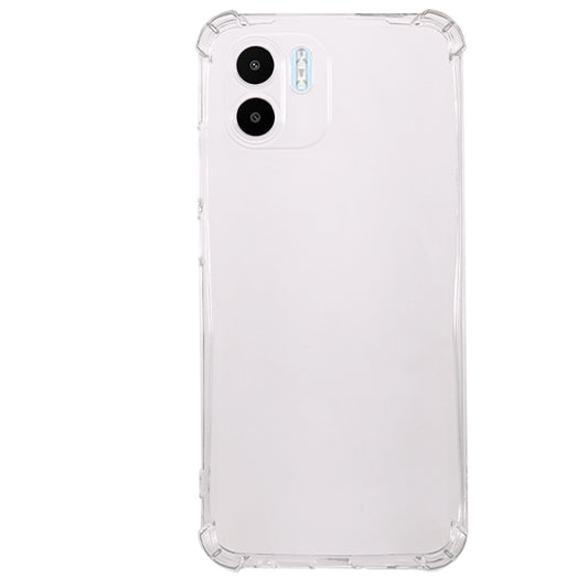 For Xiaomi Redmi A1 4G / A2 4G Anti-drop Phone Case Transparent Scratch-resistant TPU Cover