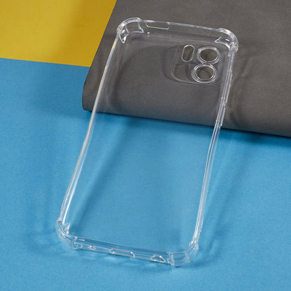 For Xiaomi Redmi A1 4G / A2 4G Anti-drop Phone Case Transparent Scratch-resistant TPU Cover