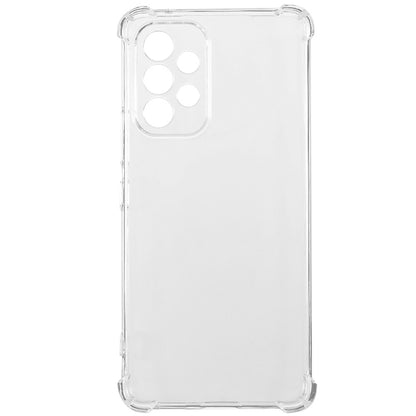 For Samsung Galaxy A53 5G Flexible TPU Phone Case Reinforced Corners Drop Resistant Transparent Cover