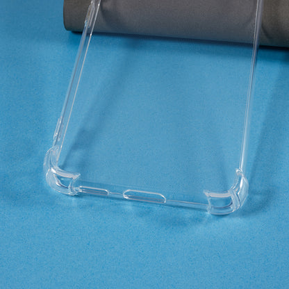 For Samsung Galaxy A53 5G Flexible TPU Phone Case Reinforced Corners Drop Resistant Transparent Cover