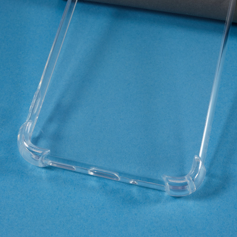 For Samsung Galaxy A33 5G Soft TPU Phone Case Transparent Reinforced Corners Anti-drop Cover