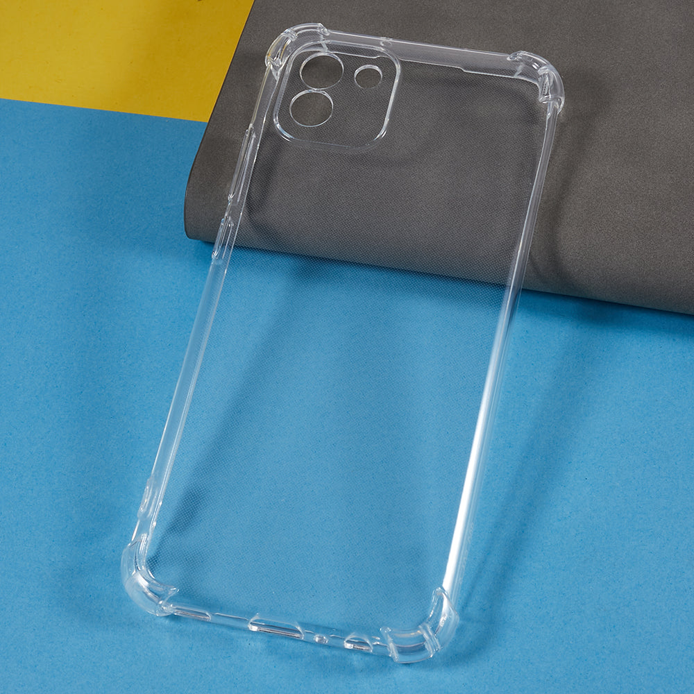 TPU Phone Case for Samsung Galaxy A03 (164.2 x 75.9 x 9.1mm) Anti-drop Clear Phone Cover