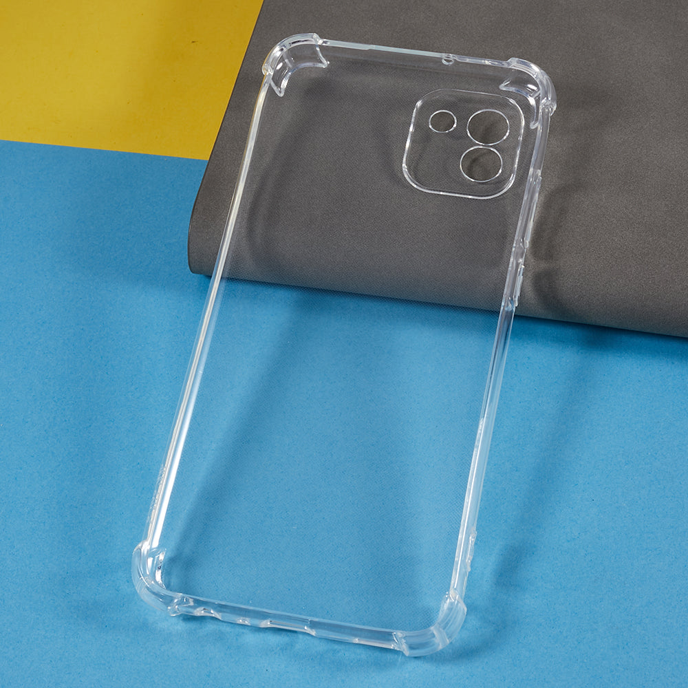 TPU Phone Case for Samsung Galaxy A03 (164.2 x 75.9 x 9.1mm) Anti-drop Clear Phone Cover
