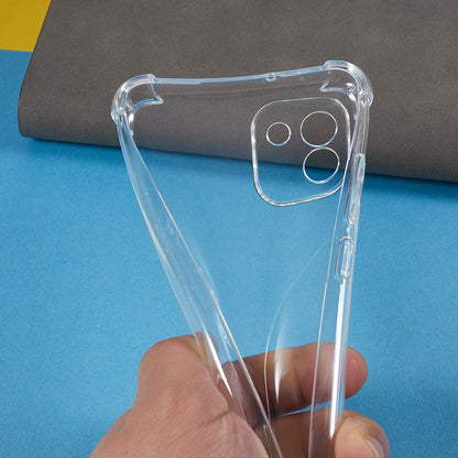 TPU Phone Case for Samsung Galaxy A03 (164.2 x 75.9 x 9.1mm) Anti-drop Clear Phone Cover