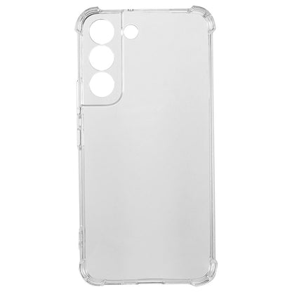 For Samsung Galaxy S22+ 5G Back Cover Reinforced Corners Anti-drop TPU Transparent Phone Case