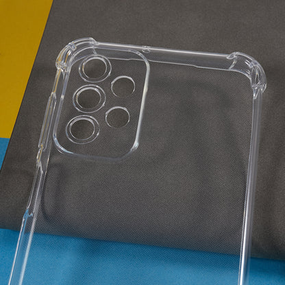 Phone Case for Samsung Galaxy A23 4G / A23 5G (Global Version) Reinforced Corners Anti-drop TPU Clear Cover