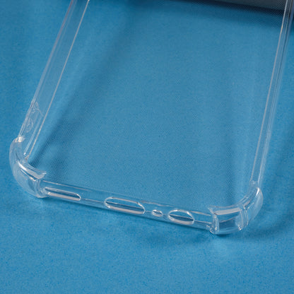 For Samsung Galaxy A14 4G / 5G Transparent TPU Phone Case Anti-drop Corners Cell Phone Cover