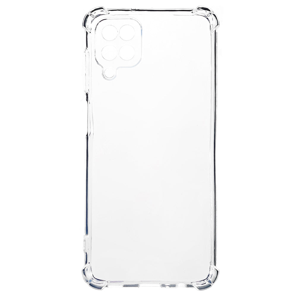 For Samsung Galaxy A12 / M12 Anti-drop Corner Phone Case Transparent TPU Phone Cover