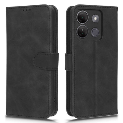 For Infinix Smart 7 Plus / Smart 7 (India) PU Leather Flip Wallet Cover Skin-touch Phone Case with Stand