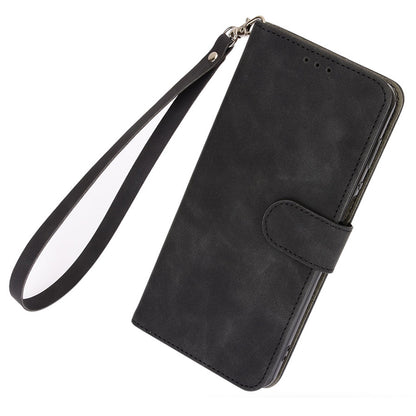 For Infinix Smart 7 Plus / Smart 7 (India) PU Leather Flip Wallet Cover Skin-touch Phone Case with Stand