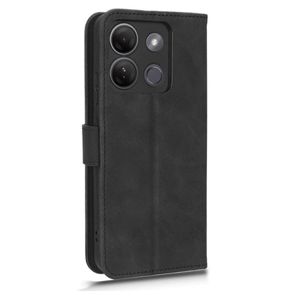 For Infinix Smart 7 Plus / Smart 7 (India) PU Leather Flip Wallet Cover Skin-touch Phone Case with Stand