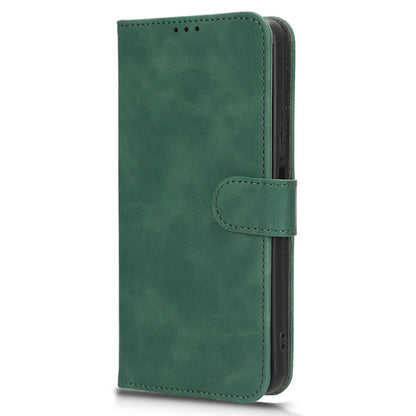 For Infinix Smart 7 Plus / Smart 7 (India) PU Leather Flip Wallet Cover Skin-touch Phone Case with Stand