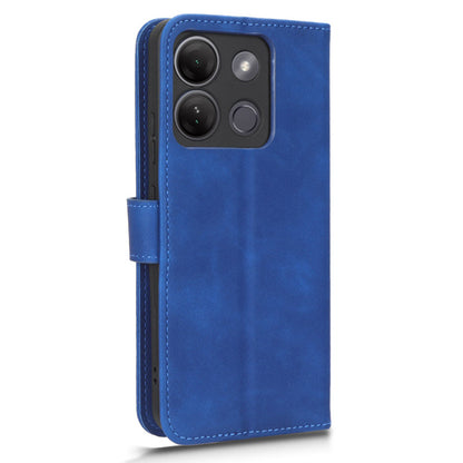 For Infinix Smart 7 HD 4G PU Leather Wallet Phone Cover Skin-touch Drop-proof Case with Stand