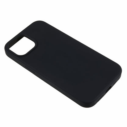 For iPhone 14 Scratch Proof Liquid Silicone Phone Case Back Protective Cover with Soft Lining