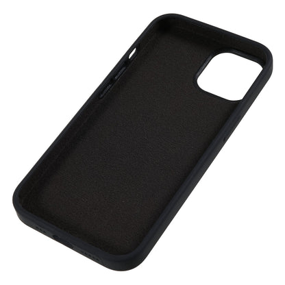 For iPhone 14 Scratch Proof Liquid Silicone Phone Case Back Protective Cover with Soft Lining