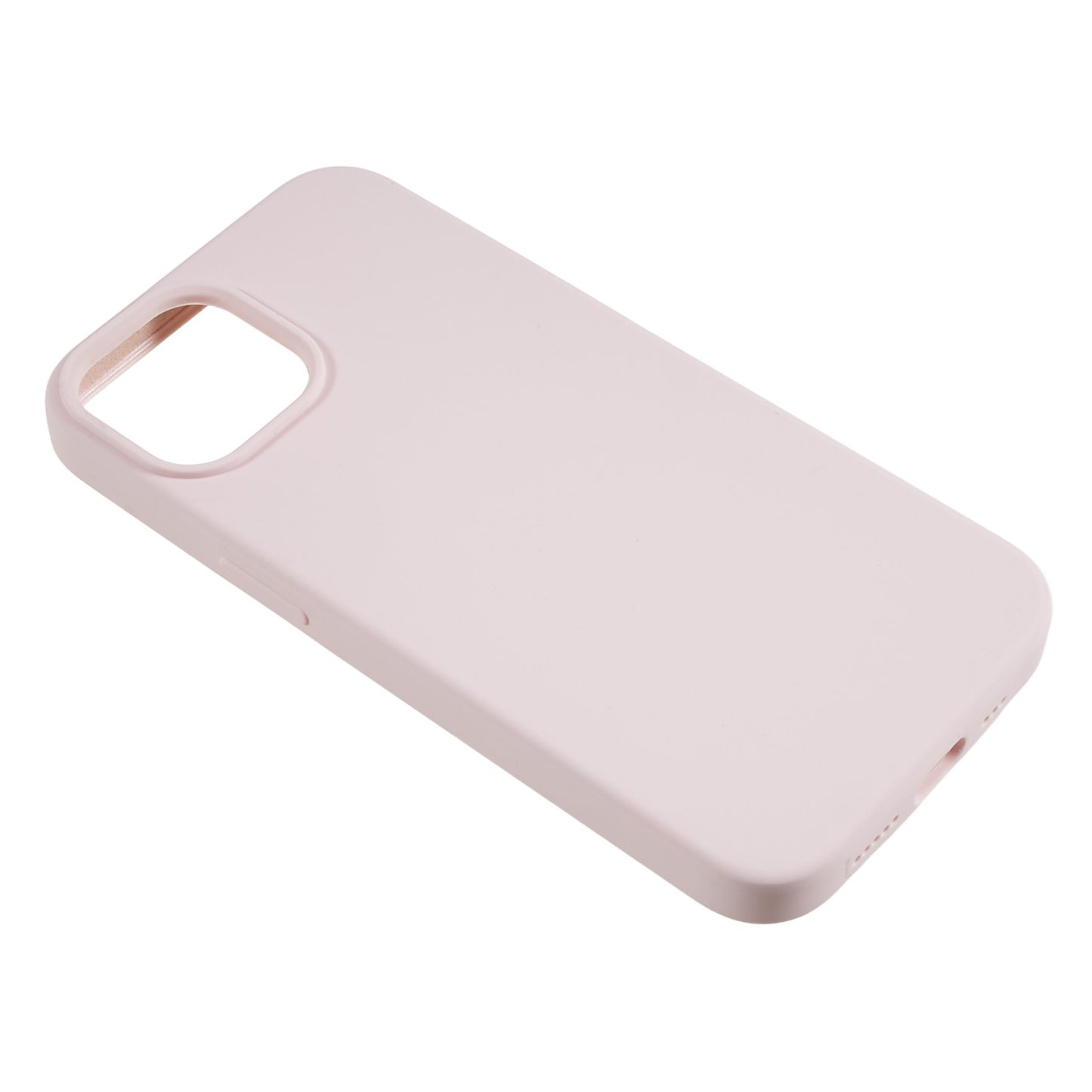For iPhone 14 Scratch Proof Liquid Silicone Phone Case Back Protective Cover with Soft Lining