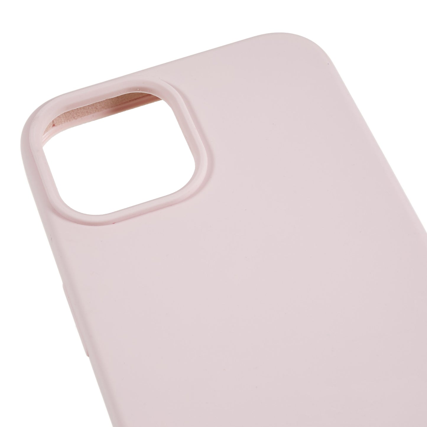 For iPhone 14 Scratch Proof Liquid Silicone Phone Case Back Protective Cover with Soft Lining