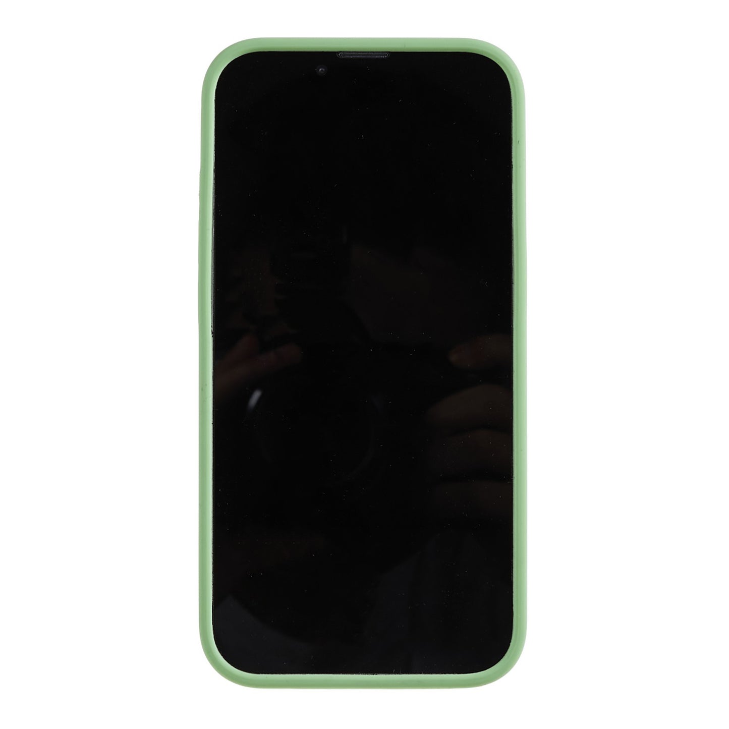 For iPhone 14 Scratch Proof Liquid Silicone Phone Case Back Protective Cover with Soft Lining