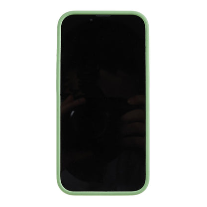 For iPhone 14 Scratch Proof Liquid Silicone Phone Case Back Protective Cover with Soft Lining