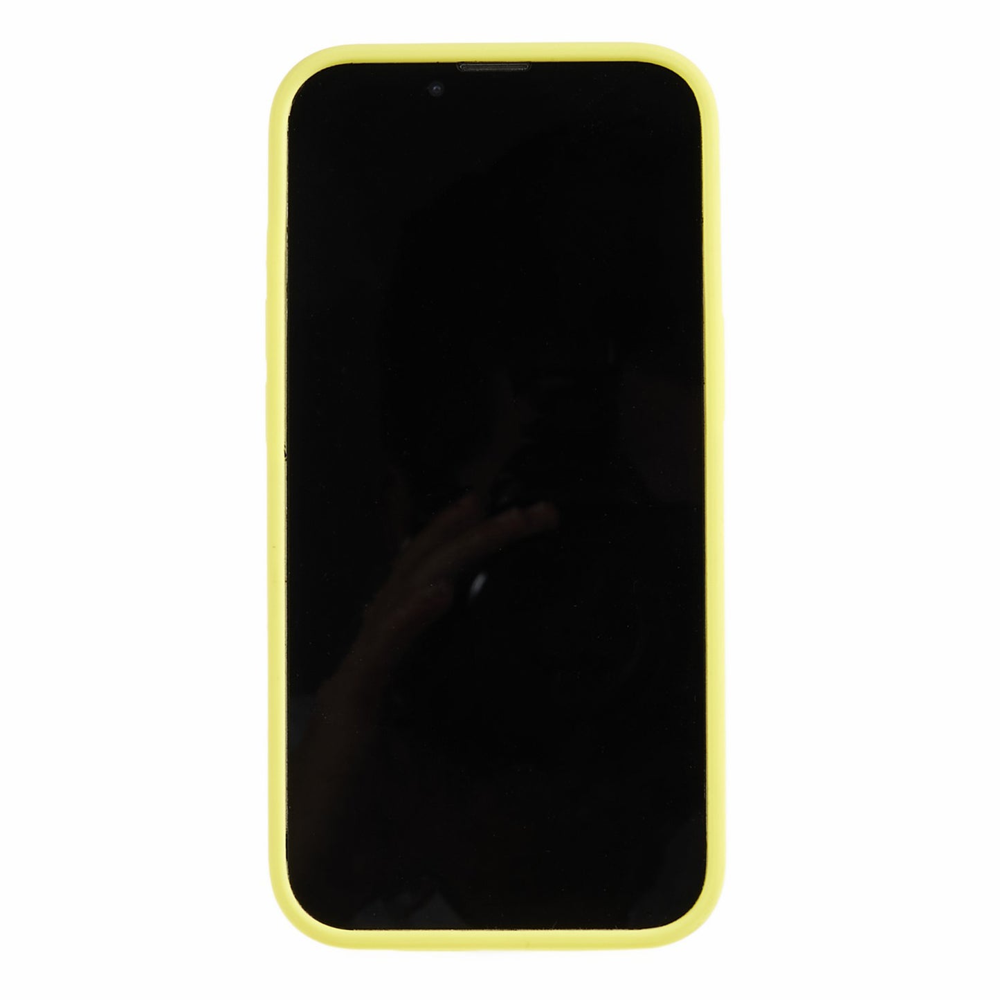 For iPhone 14 Scratch Proof Liquid Silicone Phone Case Back Protective Cover with Soft Lining