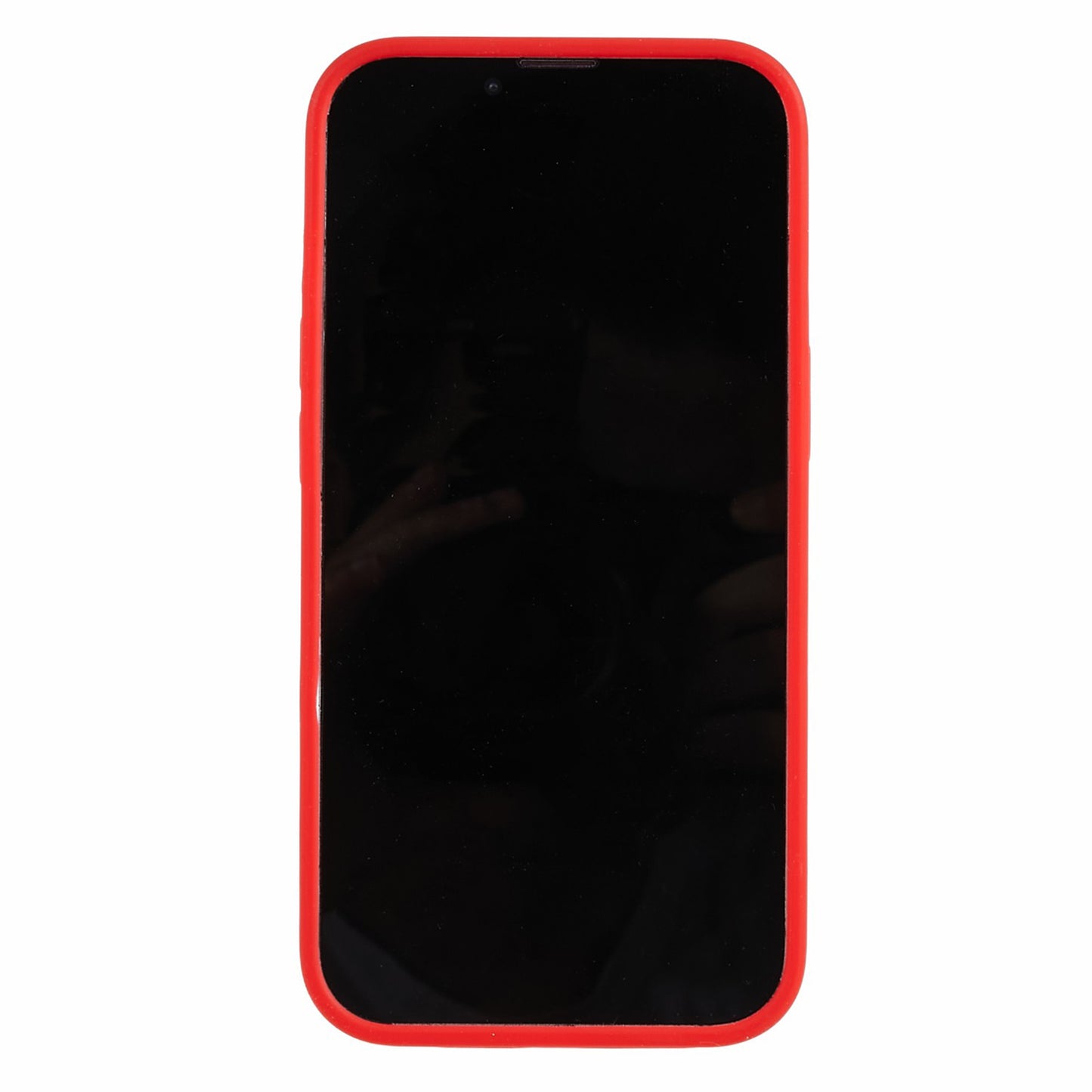 For iPhone 14 Scratch Proof Liquid Silicone Phone Case Back Protective Cover with Soft Lining