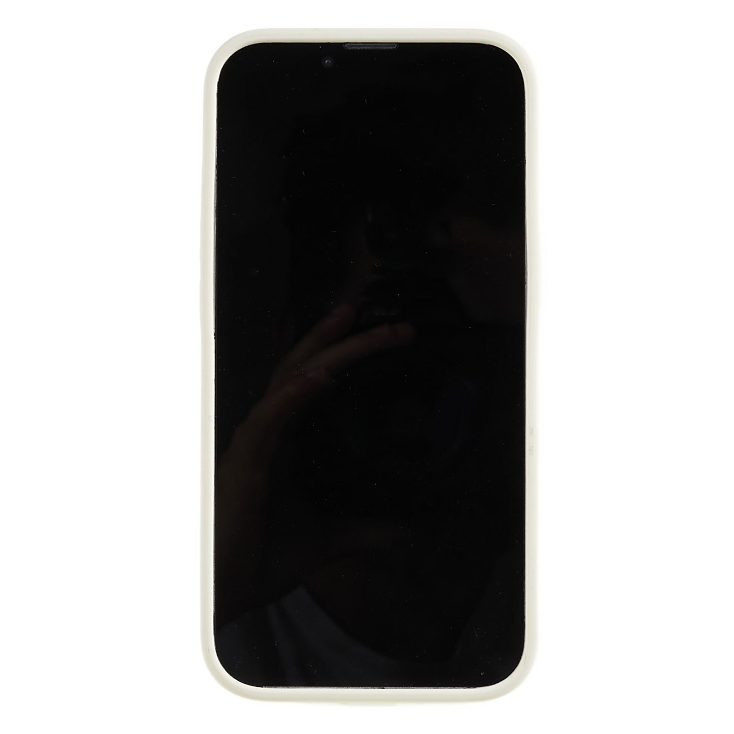 For iPhone 14 Scratch Proof Liquid Silicone Phone Case Back Protective Cover with Soft Lining