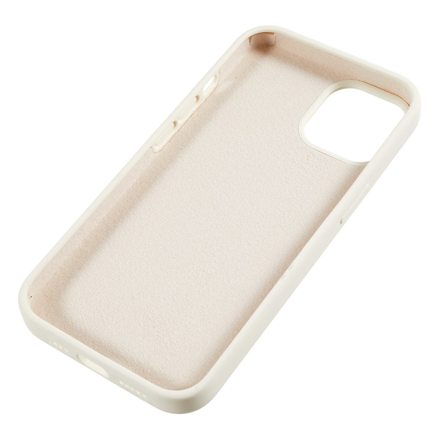 For iPhone 14 Scratch Proof Liquid Silicone Phone Case Back Protective Cover with Soft Lining