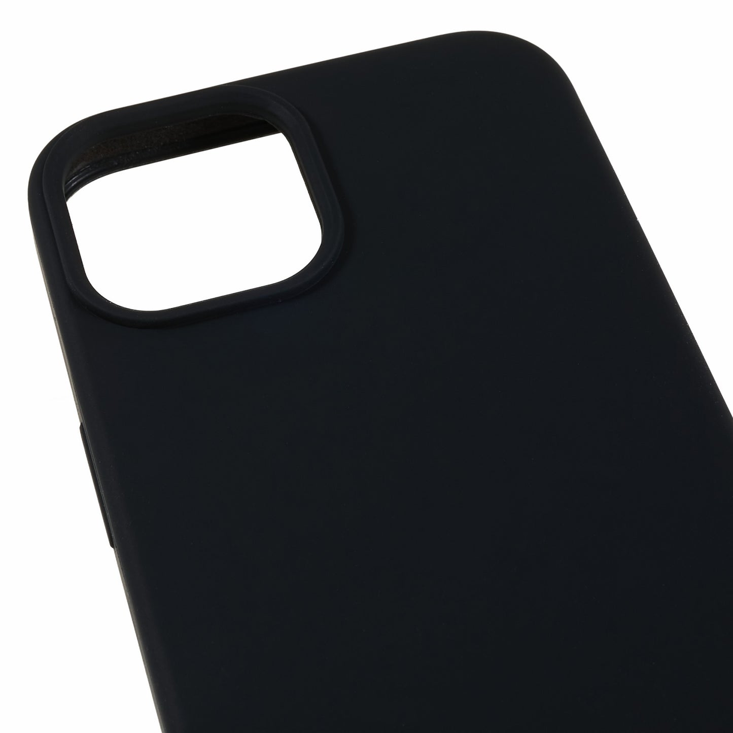 For iPhone 13 6.1 inch Shockproof Liquid Silicone Phone Case Back Protective Cover with Soft Lining