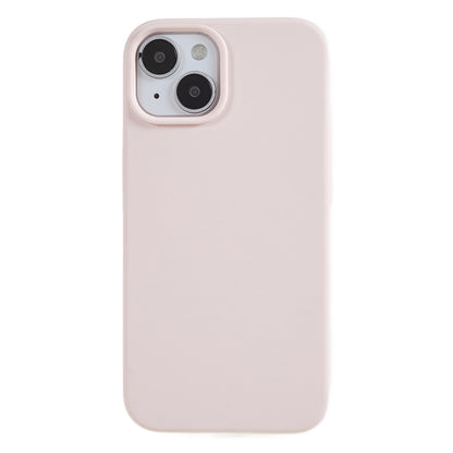 For iPhone 13 6.1 inch Shockproof Liquid Silicone Phone Case Back Protective Cover with Soft Lining