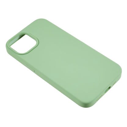 For iPhone 13 6.1 inch Shockproof Liquid Silicone Phone Case Back Protective Cover with Soft Lining