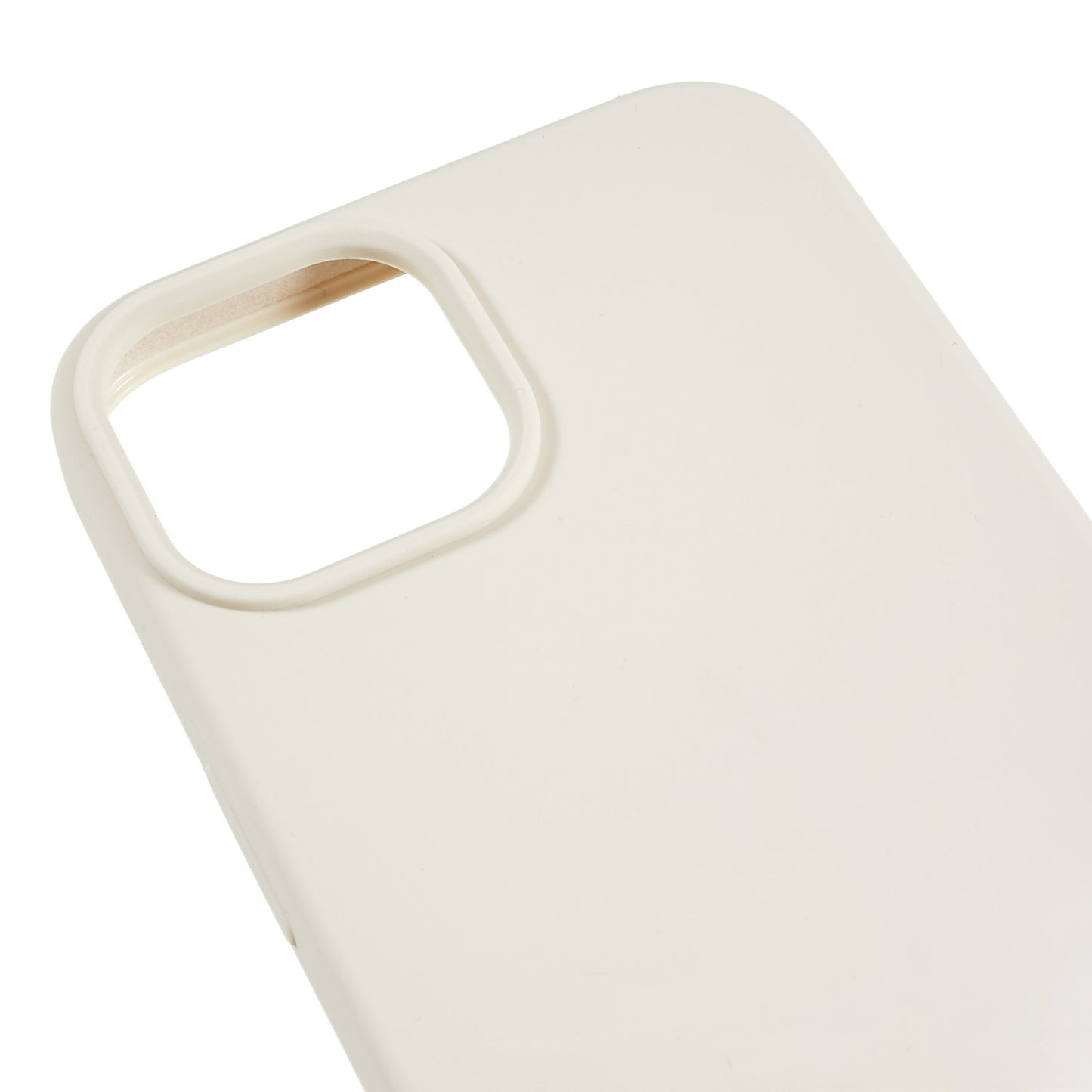 For iPhone 13 6.1 inch Shockproof Liquid Silicone Phone Case Back Protective Cover with Soft Lining