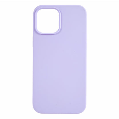 For iPhone 12 / 12 Pro Liquid Silicone Phone Case Soft Lining Anti-scratch Phone Cover