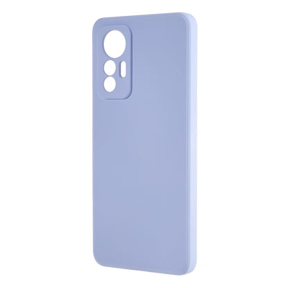 For Xiaomi 12 Lite 5G Rubberized TPU Phone Shockproof Case Fiber Lining Protective Cover