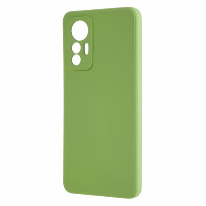 For Xiaomi 12 Lite 5G Rubberized TPU Phone Shockproof Case Fiber Lining Protective Cover