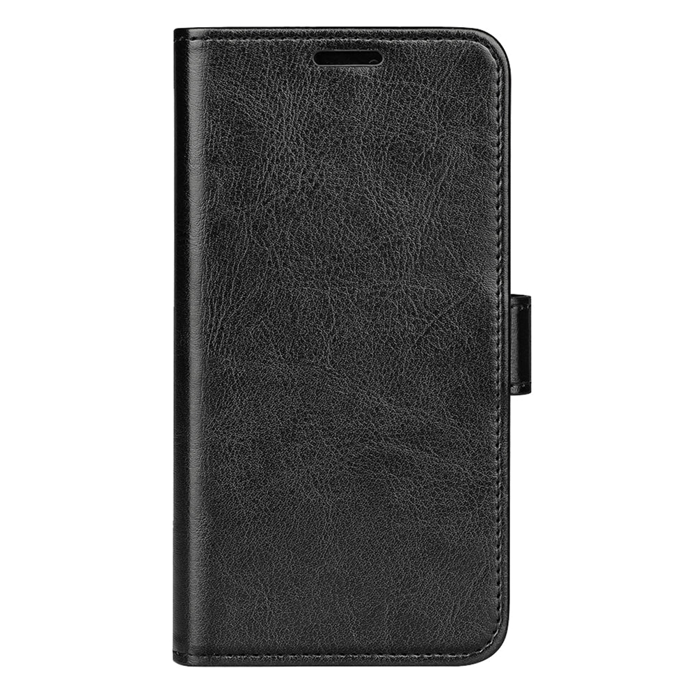 For TCL 40 SE Flip Phone Cover Crazy Horse Texture Phone Case PU Leather Wallet Stand Phone Shell
