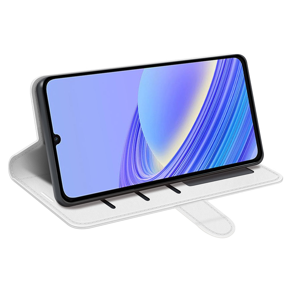 For TCL 40 SE Flip Phone Cover Crazy Horse Texture Phone Case PU Leather Wallet Stand Phone Shell