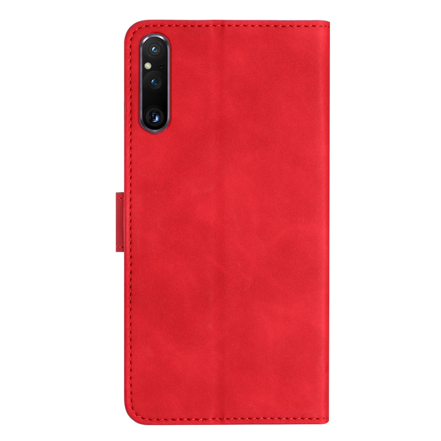 For Sony Xperia 1 V Drop-proof Butterfly Imprinted Shell PU Leather Wallet Stand Phone Case