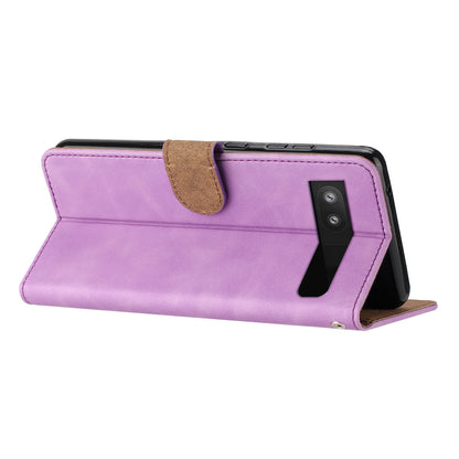 For Google Pixel 7a Butterfly Imprinted Foldable Stand Shell Anti-scratch PU Leather Wallet Phone Case