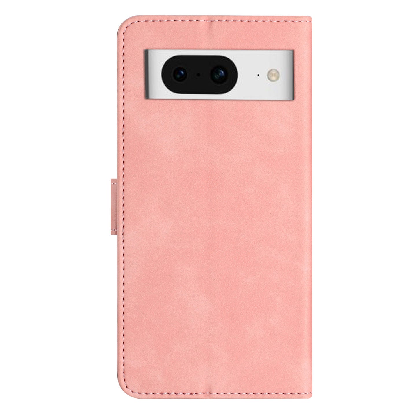 Butterfly Imprinted Wallet Phone Case for Google Pixel 8 , PU Leather Stand Cover